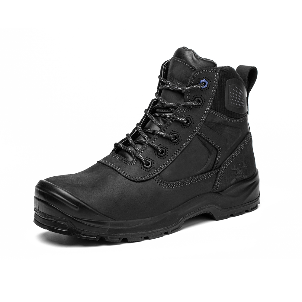 MWORK 6" Safety Work Boots For Men Water Resistant Composite Toe Puncture Resistant EH Non Slip No Metal ASTM F2413-18 Industrial & Construction MW9276-11 Black